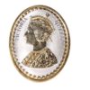 Rmp Jewellers Silver Coin Oval Victoria